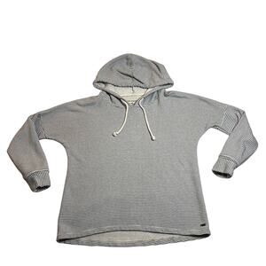 O'Neill Stripe French Terry Pullover Sweatshirt Hoodie Size Medium Beach Coastal